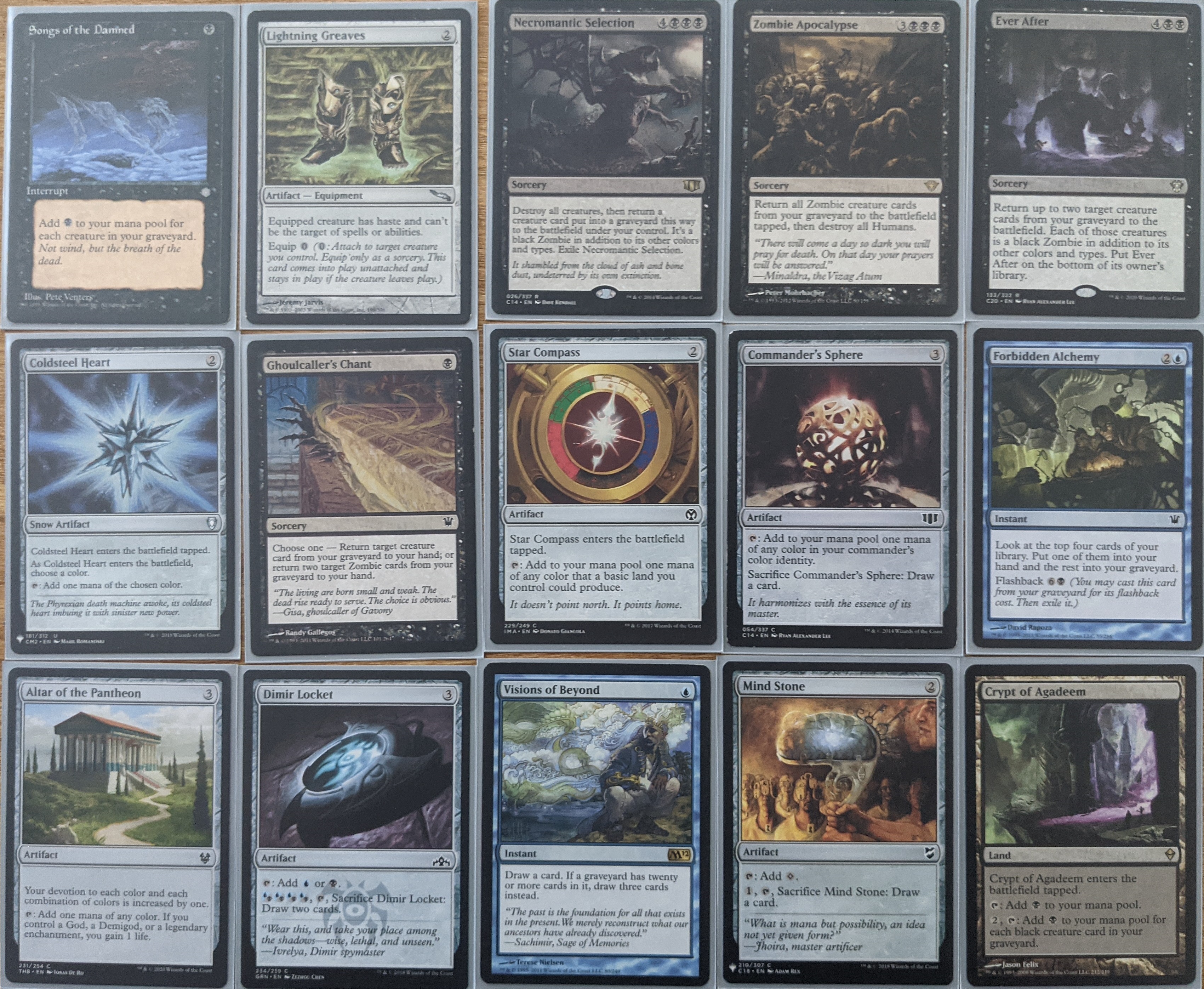 Phenax, God of Deception - Mill EDH Deck (Custom 100 Card Commander Deck)